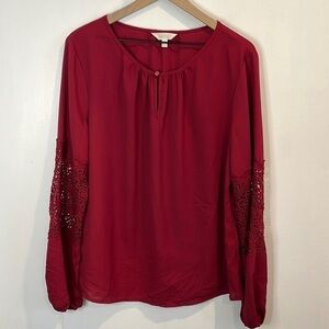 Women’s | Adiva lace sleeve blouse | Large